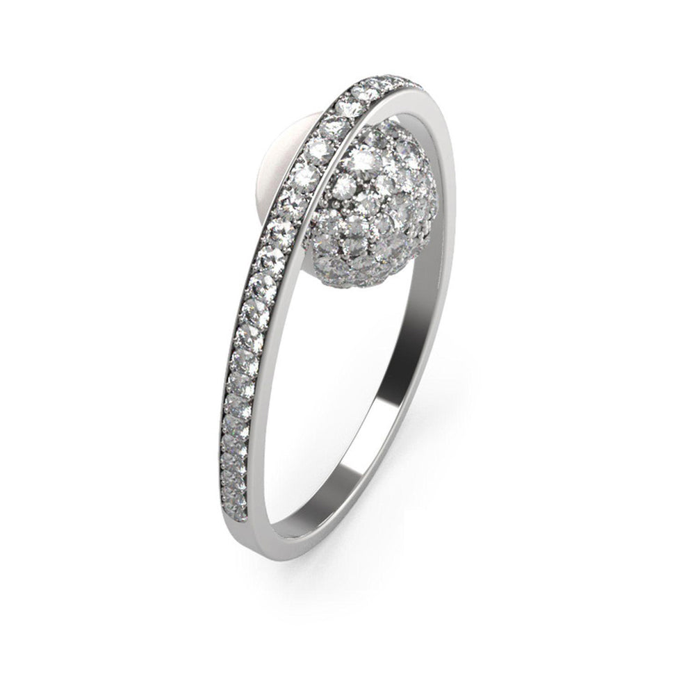 Guess Damenring JUBR04454JWRH58-0